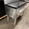 Perlick 36" Cocktail Bar Sink Station With Drink Railing