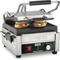 Waring WPG150 Used Compact Italian-Style Panini Press Grill